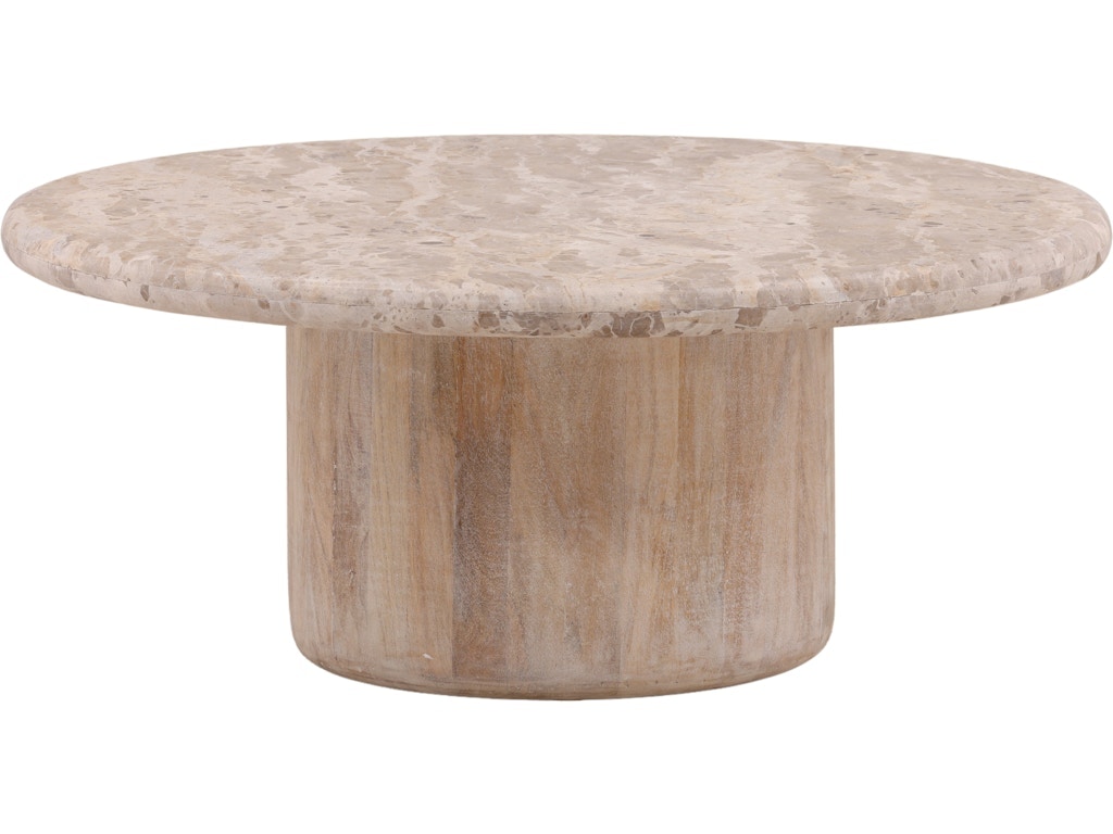 Dovetail Furniture Kiyomi Coffee Table DOV40078-BEIG