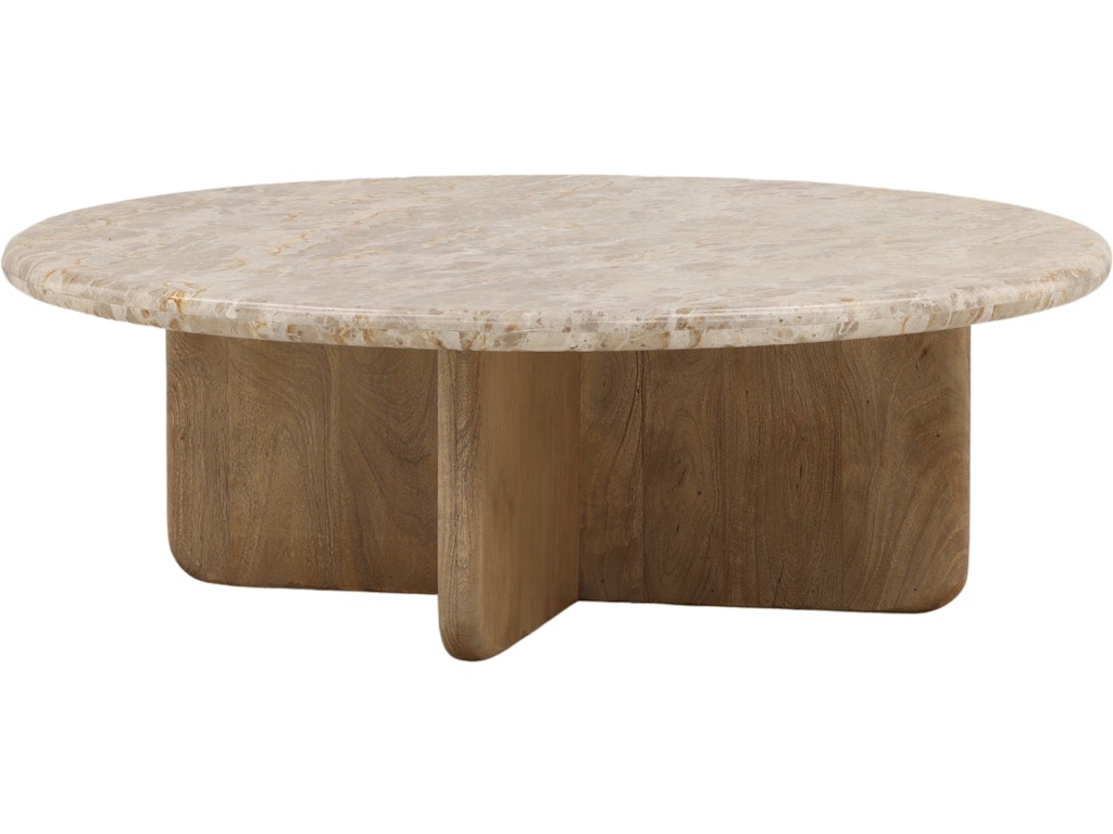 Dovetail Furniture Layna Coffee Table DOV40077-BEIG