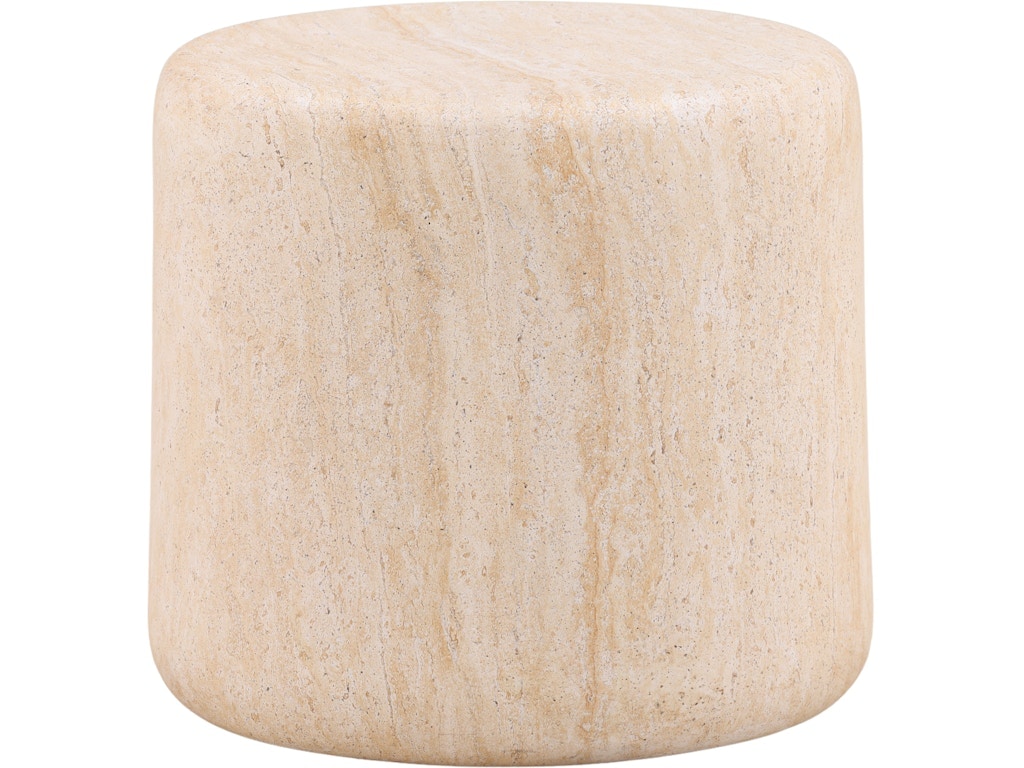 Dovetail Furniture Lessard Outdoor Side Table DOV14524-NATL