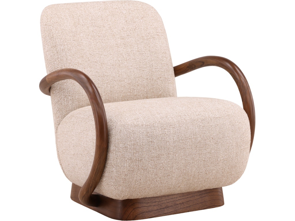 Dovetail Furniture Linfield Occasional Chair DOV11718-FAWN