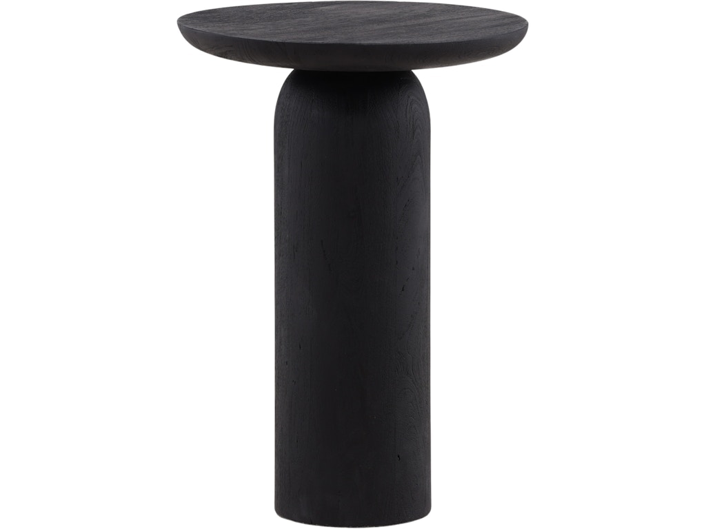 Dovetail Furniture Lorin Side Table DOV76033-BLCK-LG