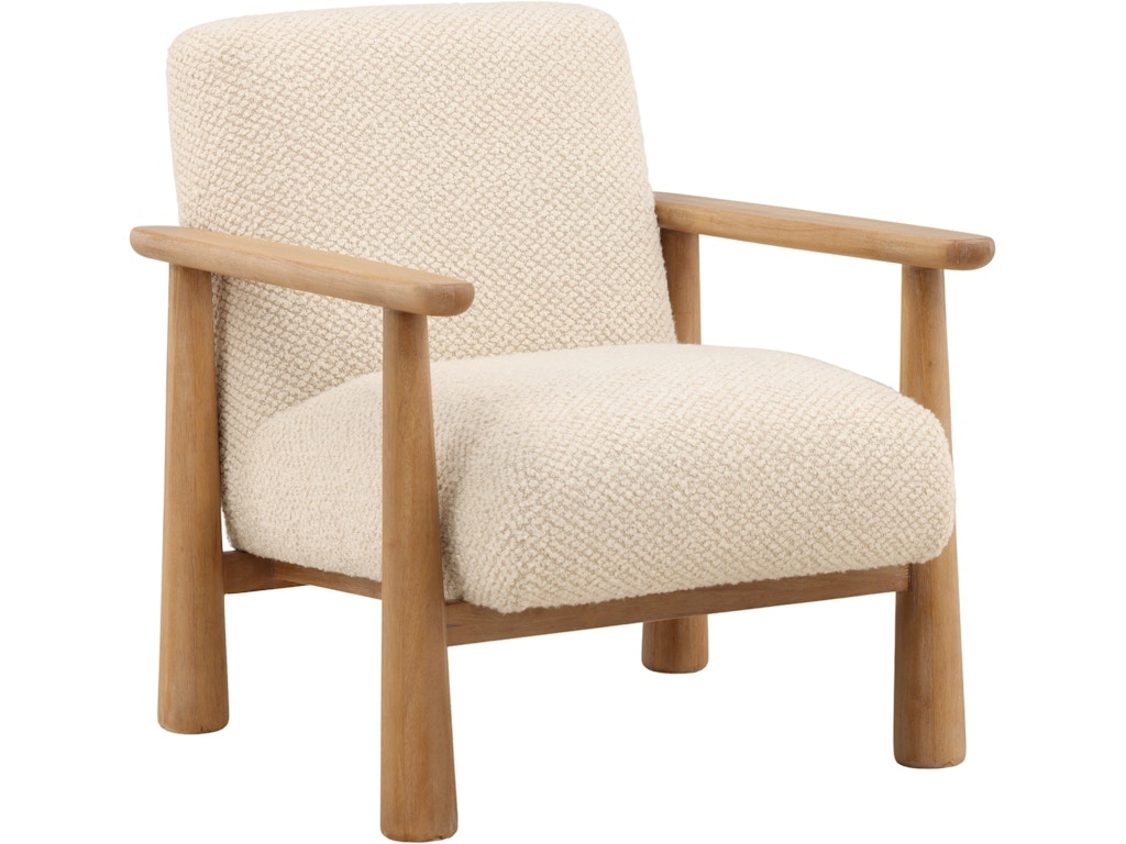Dovetail Furniture Maddy Occasional Chair DOV89008-CREM