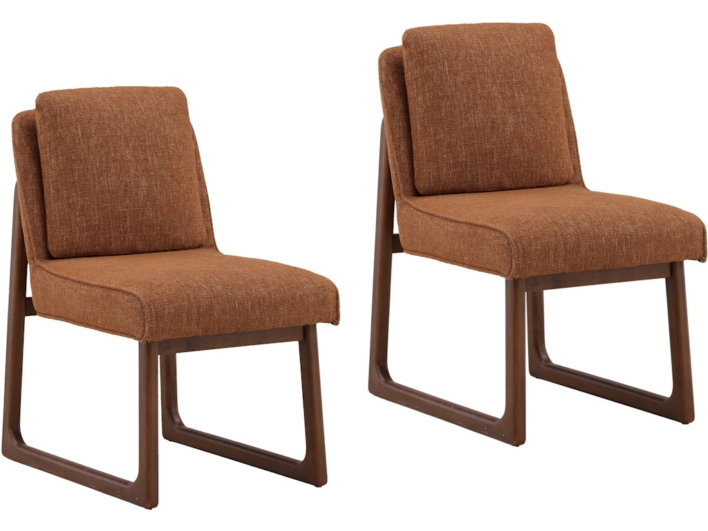 Dovetail Furniture Madelena Dining Chair Set of 2 DOV51022-GING
