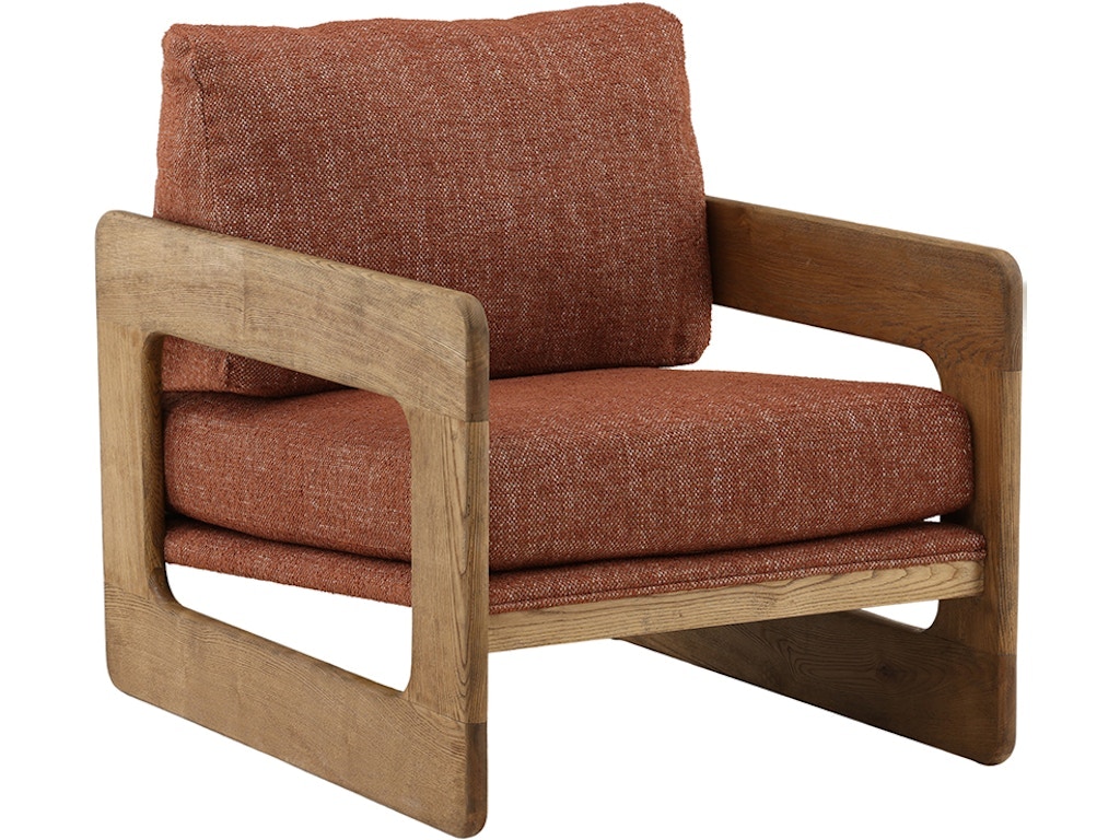Dovetail Furniture Malia Occasional Chair DOV34071-BRWN