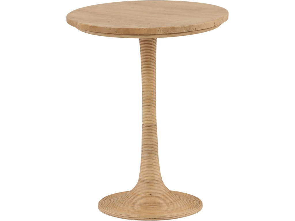 Dovetail Furniture Martine Side Table DOV40118-NATL