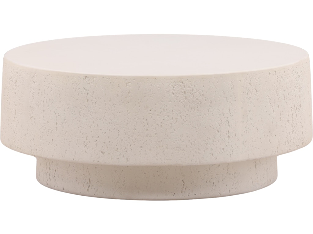 Dovetail Furniture Millstone Coffee Table DOV14525-IVRY