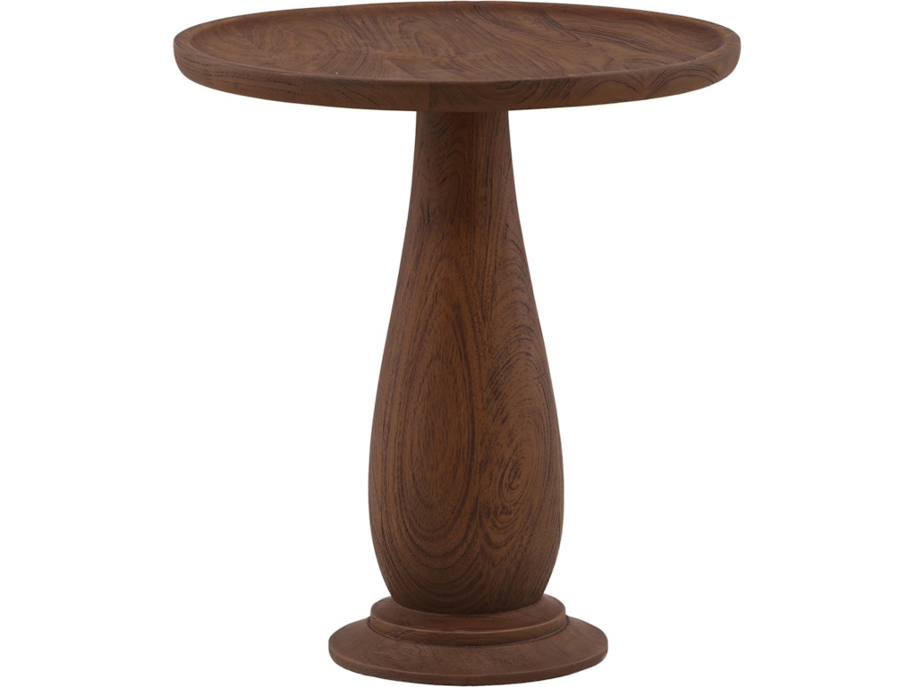Dovetail Furniture Neilson Side Table DOV46010-BRWN