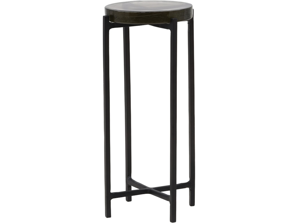 Dovetail Furniture Nerida Side Table DOV78002-BLCK