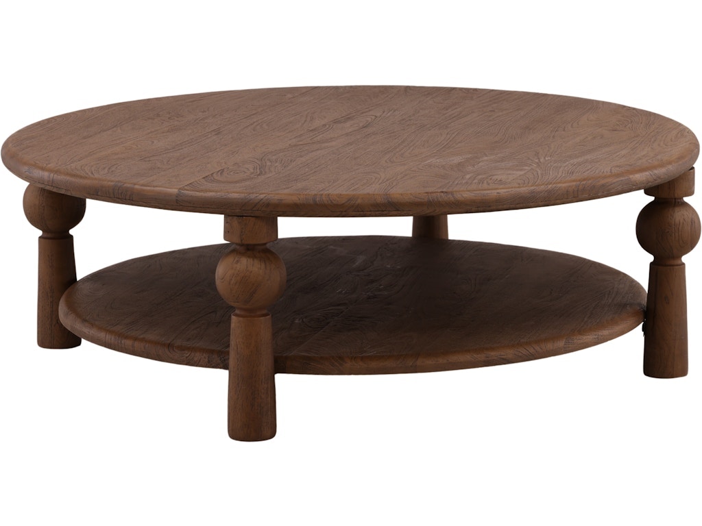 Dovetail Furniture Nethan Coffee Table DOV46031-BRWN