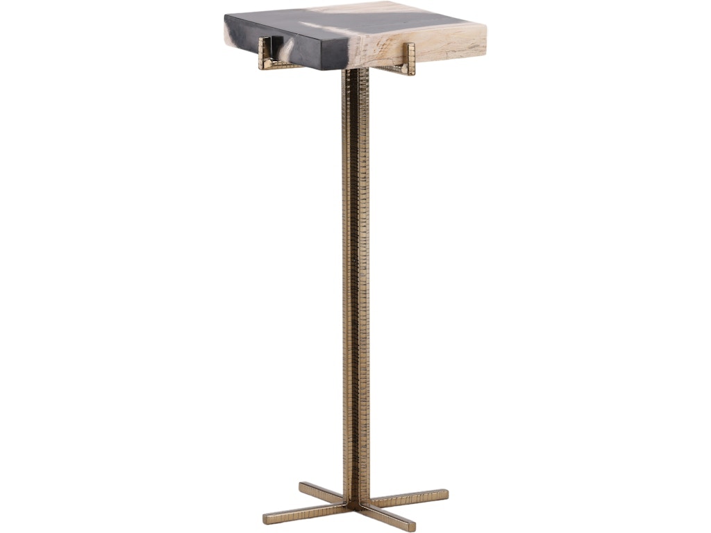 Dovetail Furniture Nyssa Side Table DOV22027-NABK