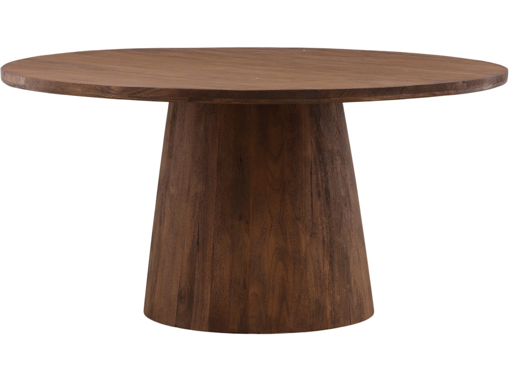 Dovetail Furniture Praxton Dining Table DOV90006-BRWN