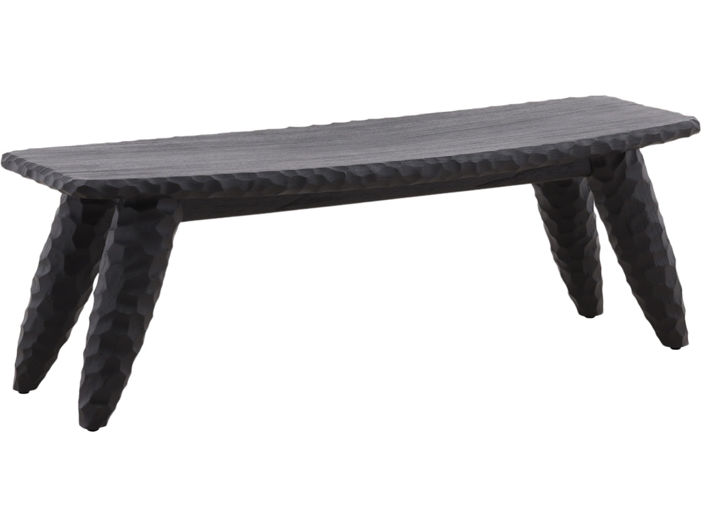 Dovetail Furniture Quillan Bench DOV11560-BLCK
