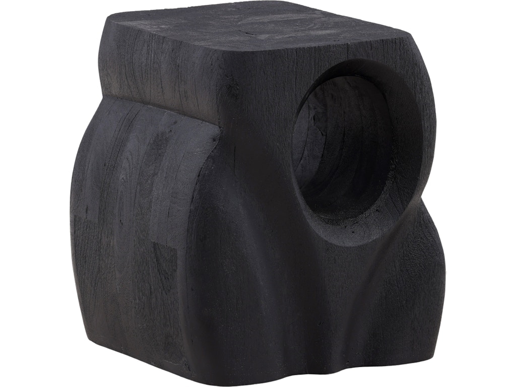 Dovetail Furniture Quinby Side Table DOV75046-BLCK