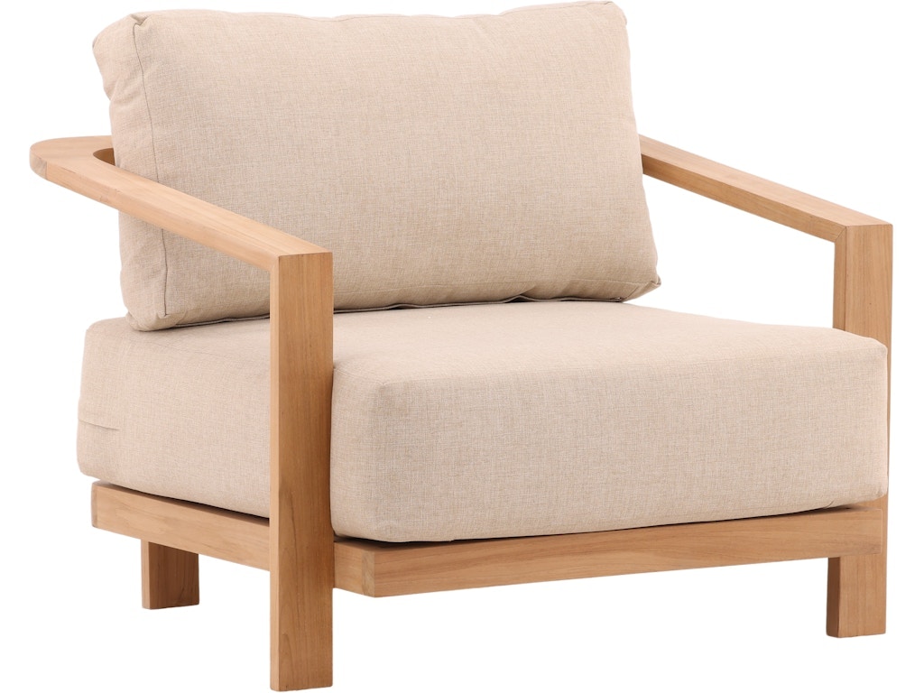 Dovetail Furniture Redford Outdoor Sofa Chair DOV7721-SAND
