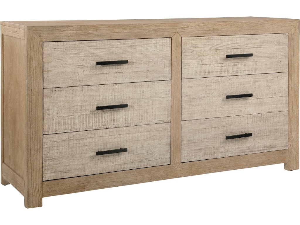 Dovetail Furniture Roux Dresser DOV18162-LTWW