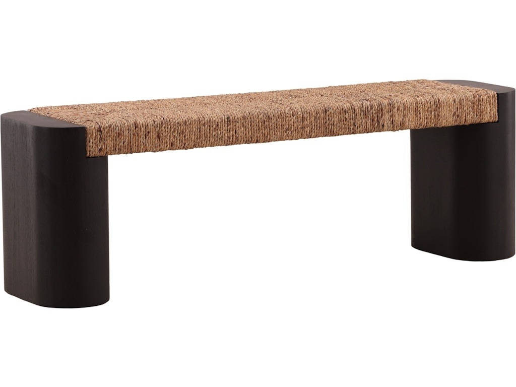 Dovetail Furniture Samael Bench DOV18248-BLCK
