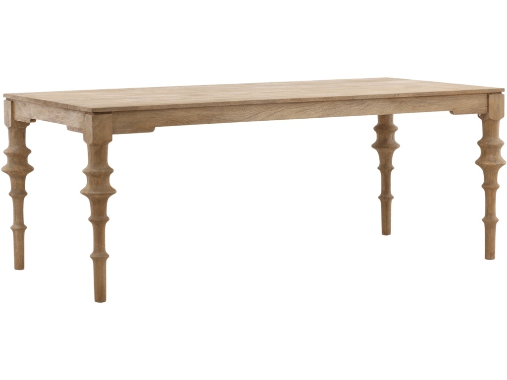 Dovetail Furniture Savin Dining Table DOV40086-NATL