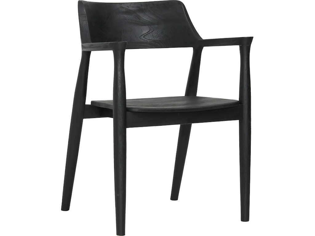Dovetail Furniture Stafford Dining Chair DOV6493-BLCK
