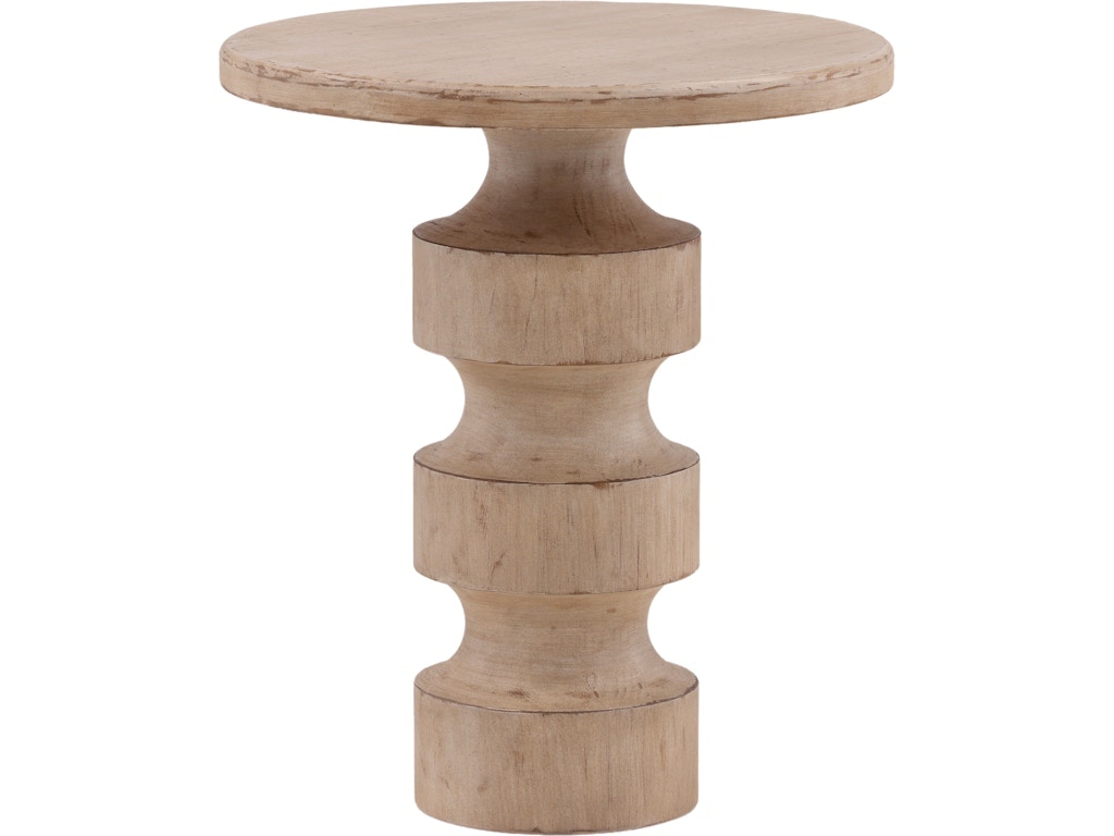 Dovetail Furniture Taryn Side Table DOV38123-LTWW