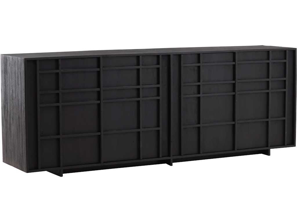 Dovetail Furniture Tasmin Sideboard DOV37016-BLCK