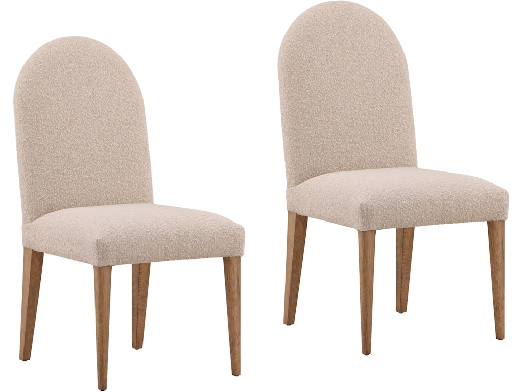 Dovetail Furniture Thema Dining Chair Set of 2 DOV18241-SAND