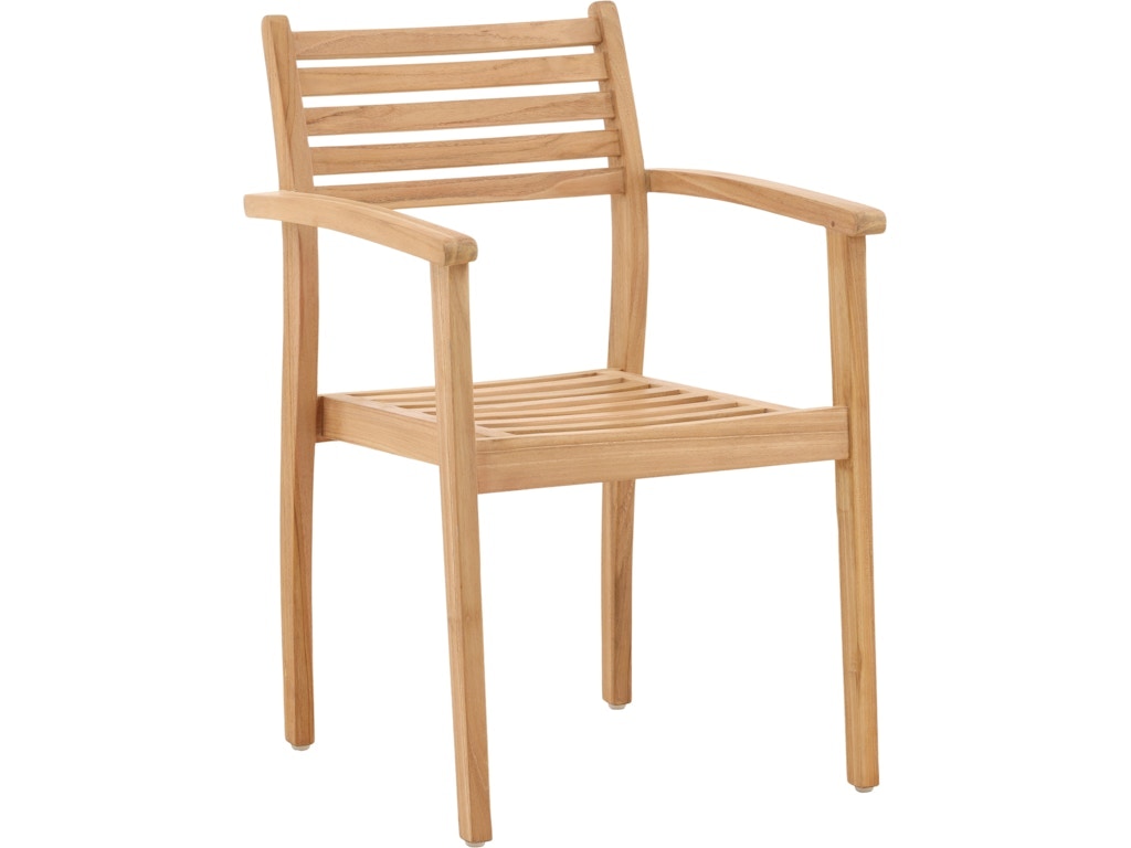 Dovetail Furniture Verdant Outdoor Dining Chair DOV42003-NATL
