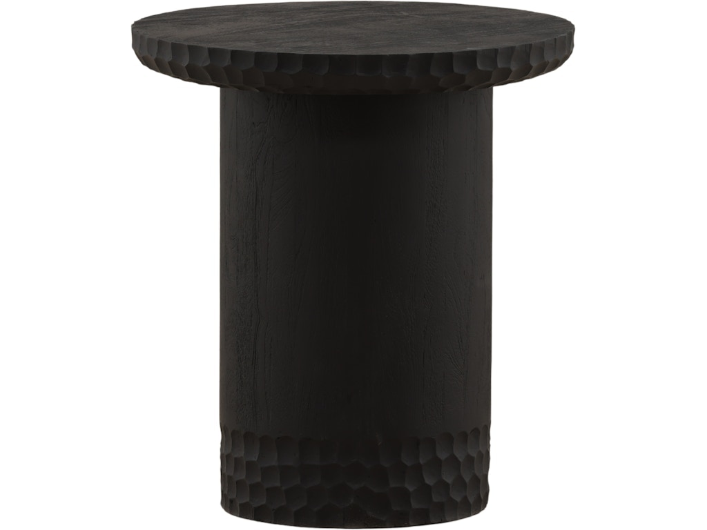 Dovetail Furniture Wilber Side Table DOV16589-BLCK