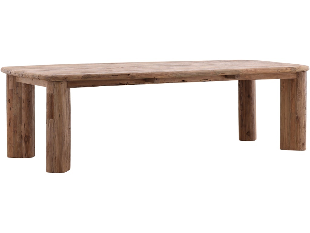 Dovetail Furniture Xenia Outdoor Dining Table DOV29041-NATL