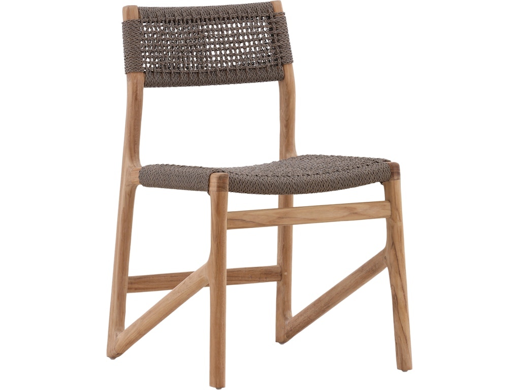 Dovetail Furniture Ysidro Outdoor Dining Chair DOV10007-GREY