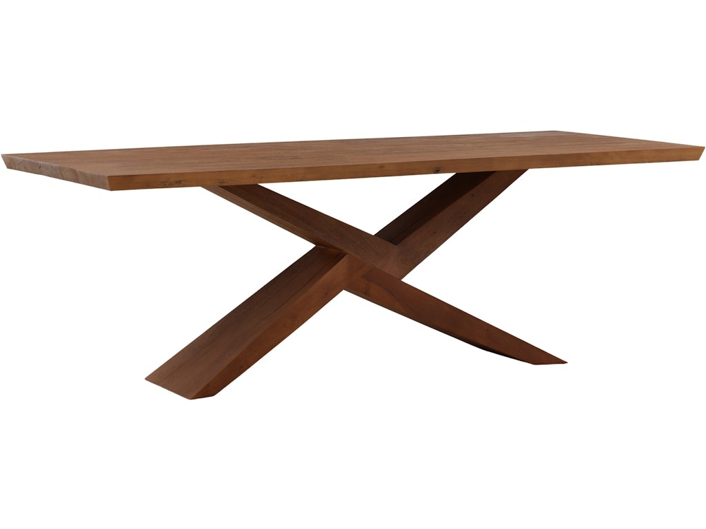 Dovetail Furniture Zachary Dining Table DOV76029-BRWN