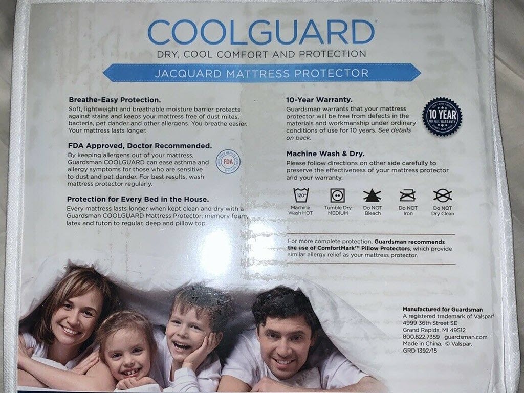 coolguard mattress protector