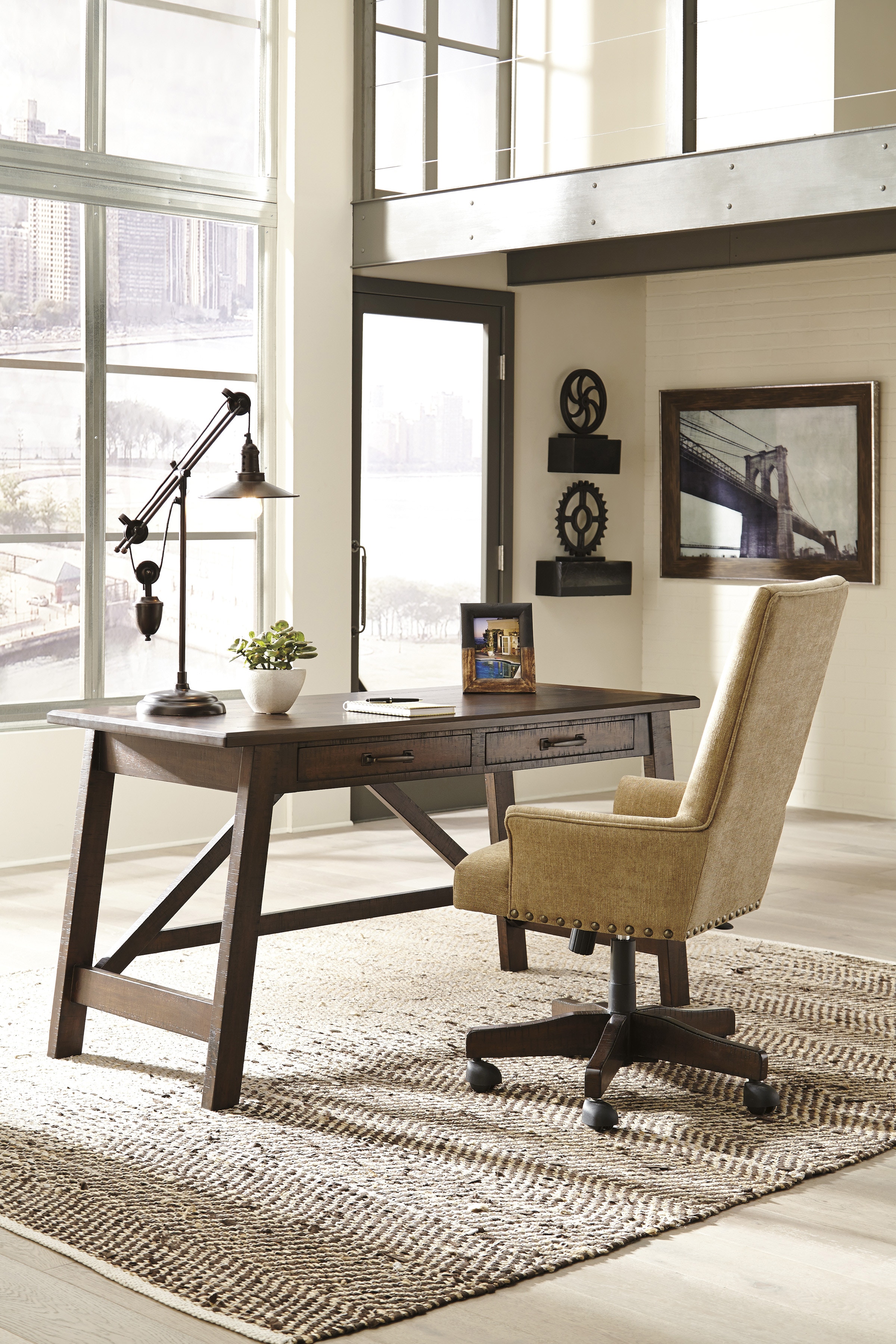 Baldridge home office desk shop chair