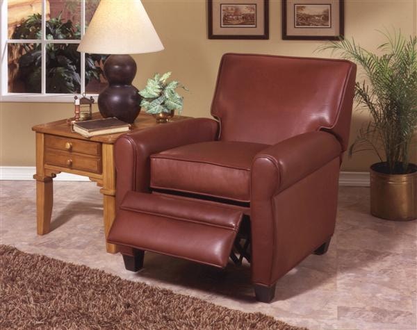 Leather & More Omnia Leather Recliner Hemmingway