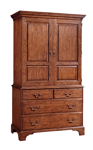 Hickory chair store armoire