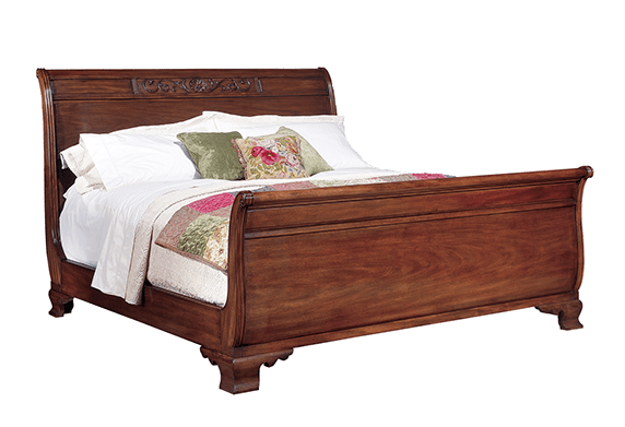 Henkel Harris Furniture Bedroom Sleigh Bed Henkel 179 | Hickory