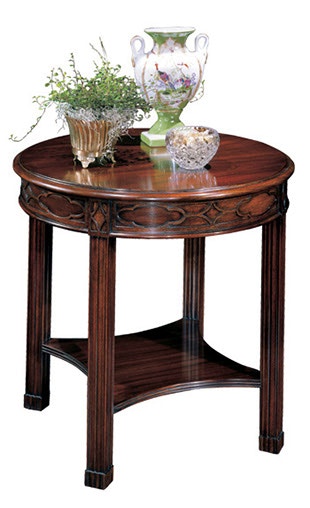 Henkel Harris Furniture Dining Room Round End Table Henkel 5426 Hickory Furniture Mart Hickory