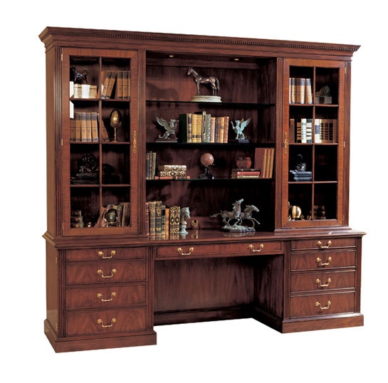 Henkel Harris Furniture Bookcase/Credenza Henkel HHBC92-HHCR92