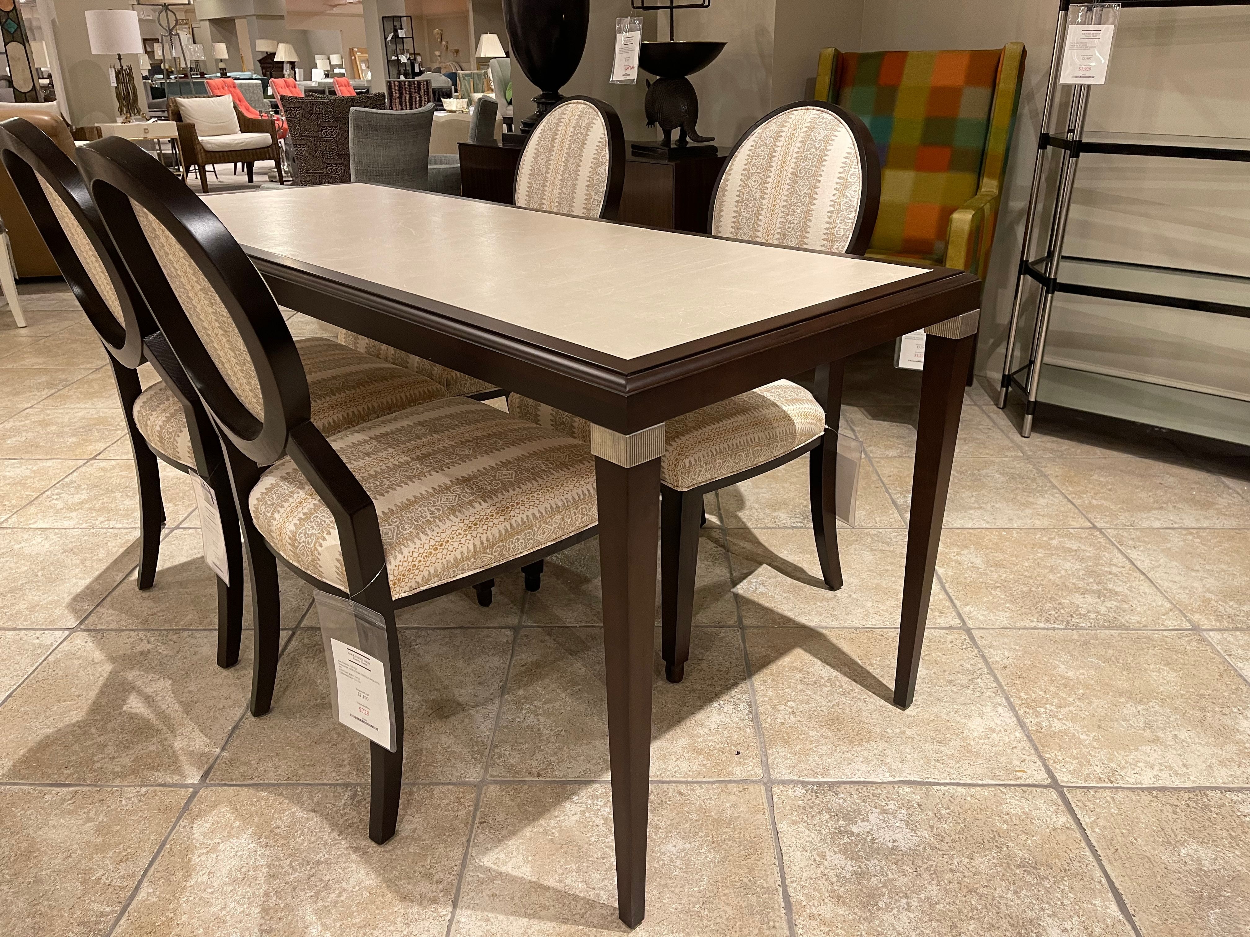 Highland House Factory Outlet Casual Dining Jacque Dining Table