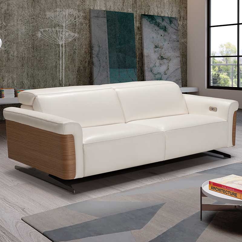 Incanto Living Room Leather Sectional Sofa I803 | Hickory