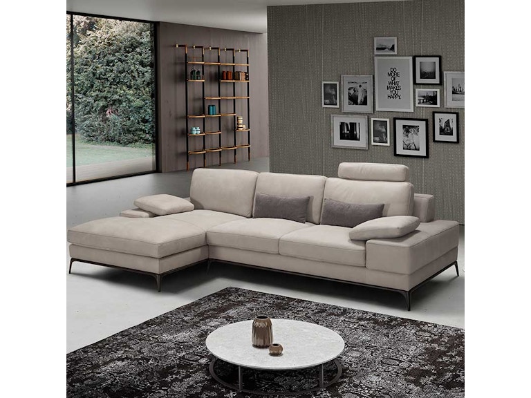 Incanto Living Room Leather Sectional Sofa | Hickory | Hickory,