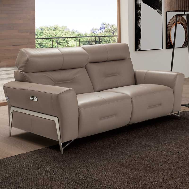 Incanto Living Room Leather Sofa Recliner I779 | Hickory Furniture