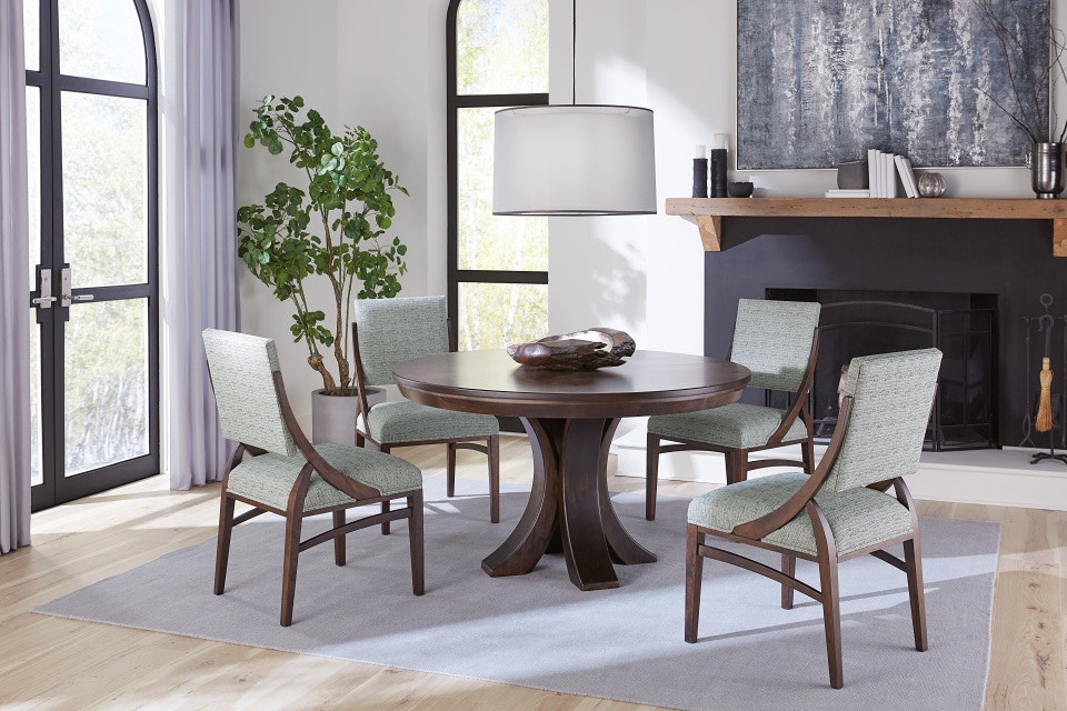 Amish Oak & Cherry Dining Room Collection Korbyn