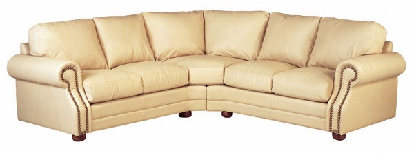 Leather & More Legacy leather Sectional Houston-Sect