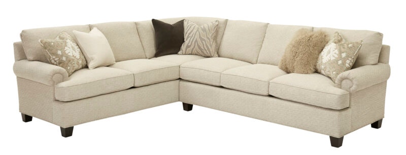 Heritage Furniture Gallery Custom Choices Sectional by Massoud Furniture M71/M52RT4B