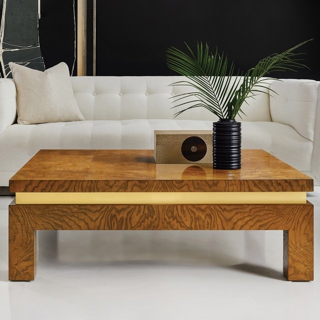 Modern History Kelli Cocktail Table in Ebony MH1078F01