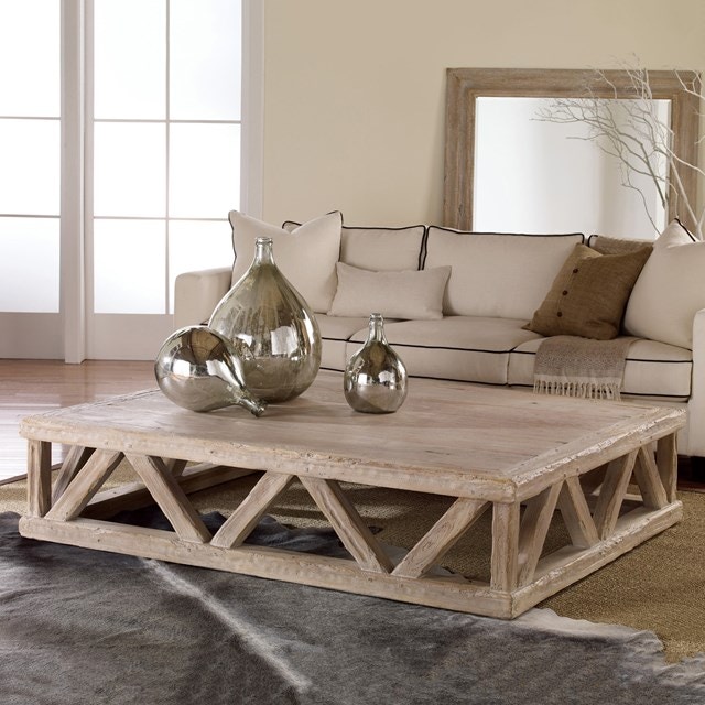 Modern History Large Architectural Cocktail Table MH267F01