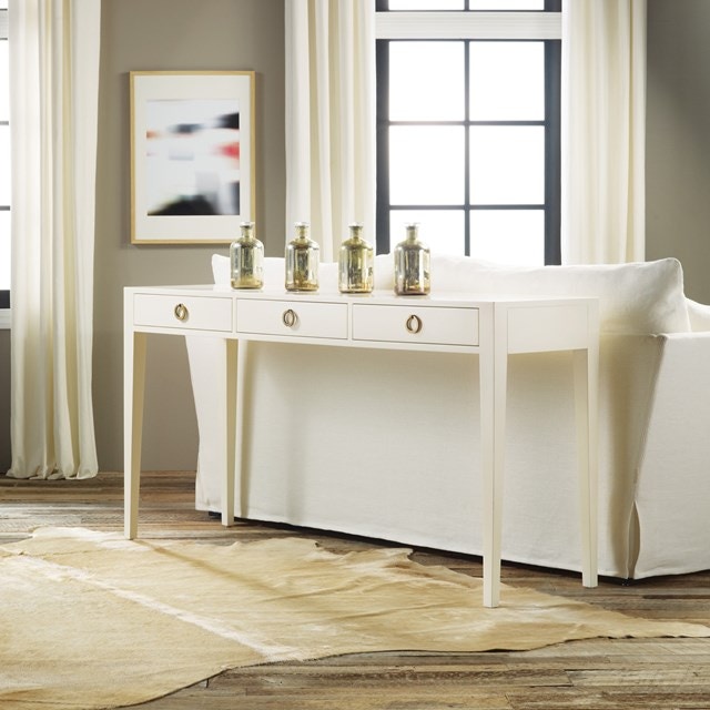 Modern History Painted Three Drawer Console MH409F01