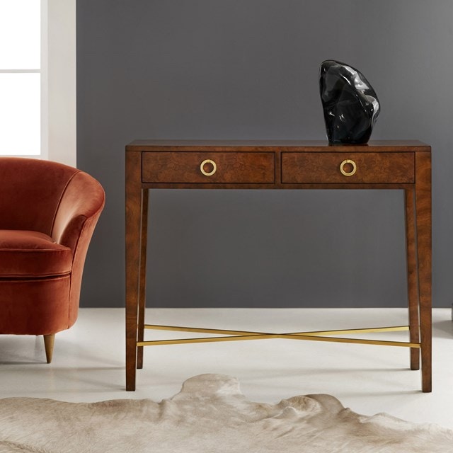 Modern History Small Modernist Console Burl MH718F02