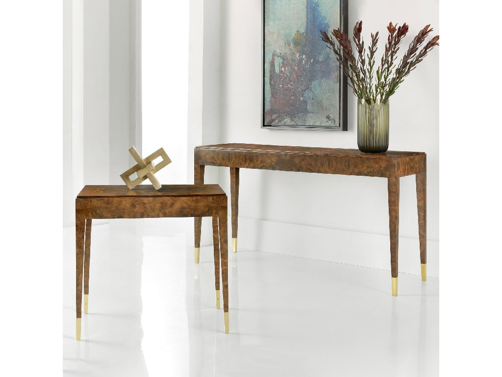 Modern History Selena Console Table in Gold MH1071F01