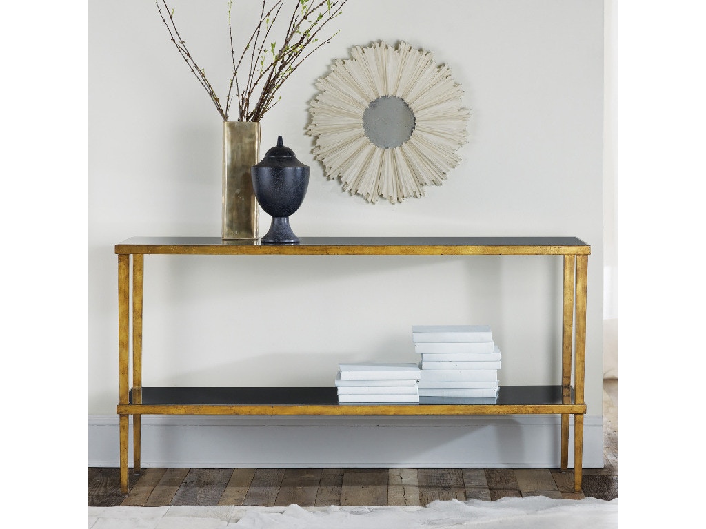 Modern History Wrought and Gilded Console Table MH322F01